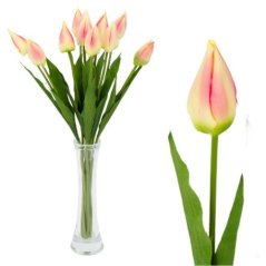 Umelý tulipán žltoružový 55 cm