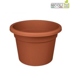 Kvetináč plastový Nicoli terakota 20 cm