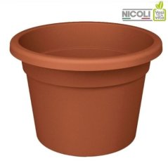 Kvetináč plastový Nicoli terakota 30 cm